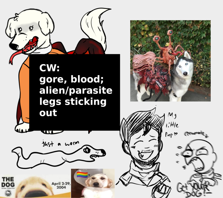 SleepyCircus's tweet photo. (CW: gore, blood, parasite legs sticking out of animal)
-
things i have made this year so far, a lot of these are hcs and iswm related, they were also requested (the third slide) on instagram.
#iswm #iswm2 #inspacewithmarkiplier #markiplier #iswmallu #iswmcelci https://t.co/VynGCFVoSW