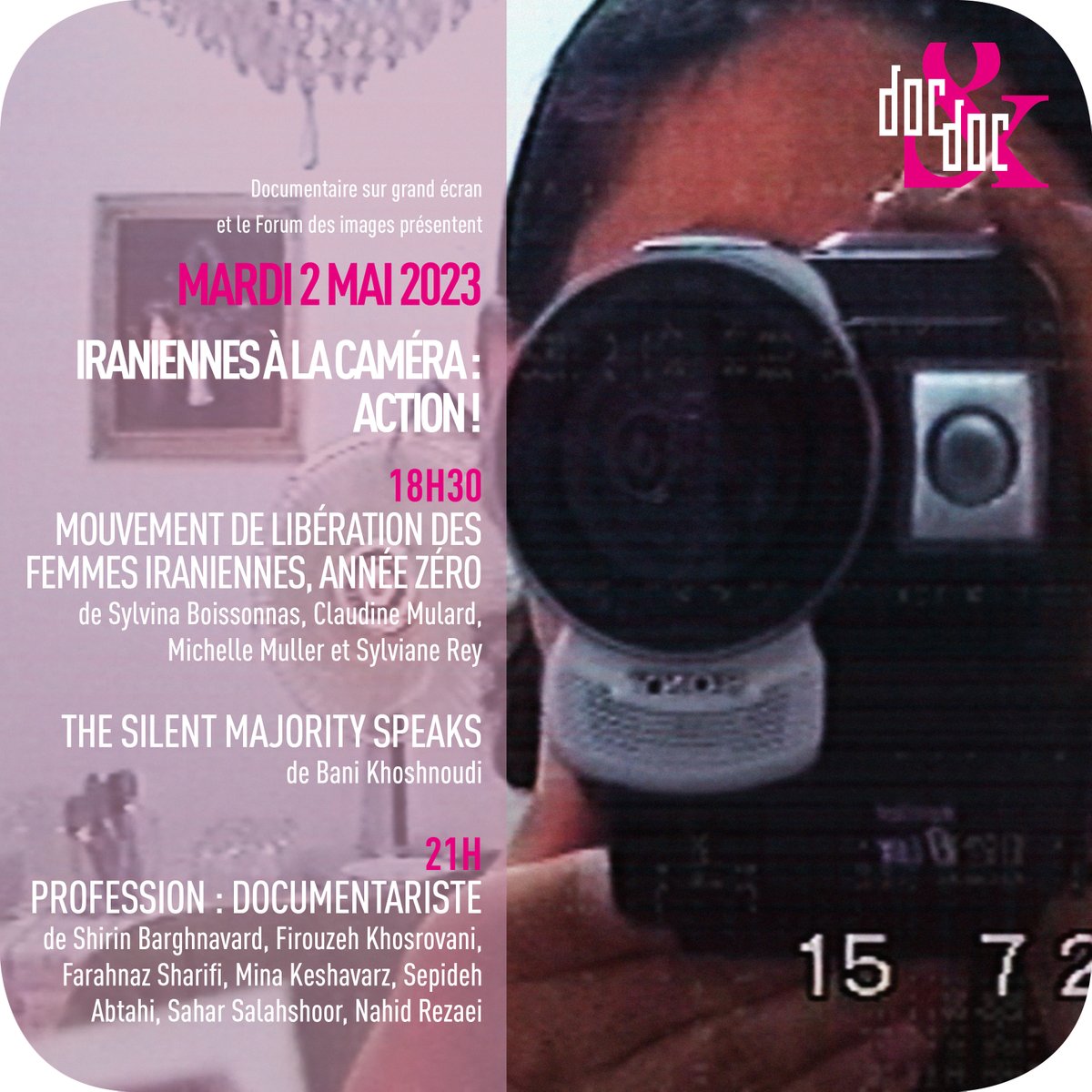 Documentaire sur grand écran tweet media