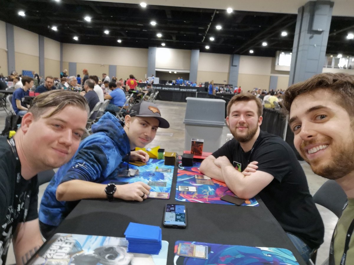 BudgetCommander's tweet photo. Thank you to everyone who shared their time with me at #SCGRich . It was an amazing experience meeting friends and making new ones. The games and food were great but the company was even better (and Crim was there too).
Special thanks to @SCGCON @StarCityGames for inviting me! https://t.co/sBF2yee8zt