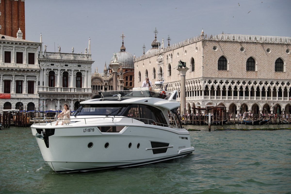 greenlineyachts's tweet photo. Enjoy responsible boating with #GreenlineYachts! Meet us in Venice, 31.05 - 04.06.2023, at dock P1! 🛥🔋
.
.
.
#GL45Fly #Greenline45Fly #ResponsibleBoating #SustainableYachting #solar #yachtdesign #hybrid #SilentYachting #electric #ev #electricboating #green #greenline #yachts https://t.co/7ETrUjLR3O