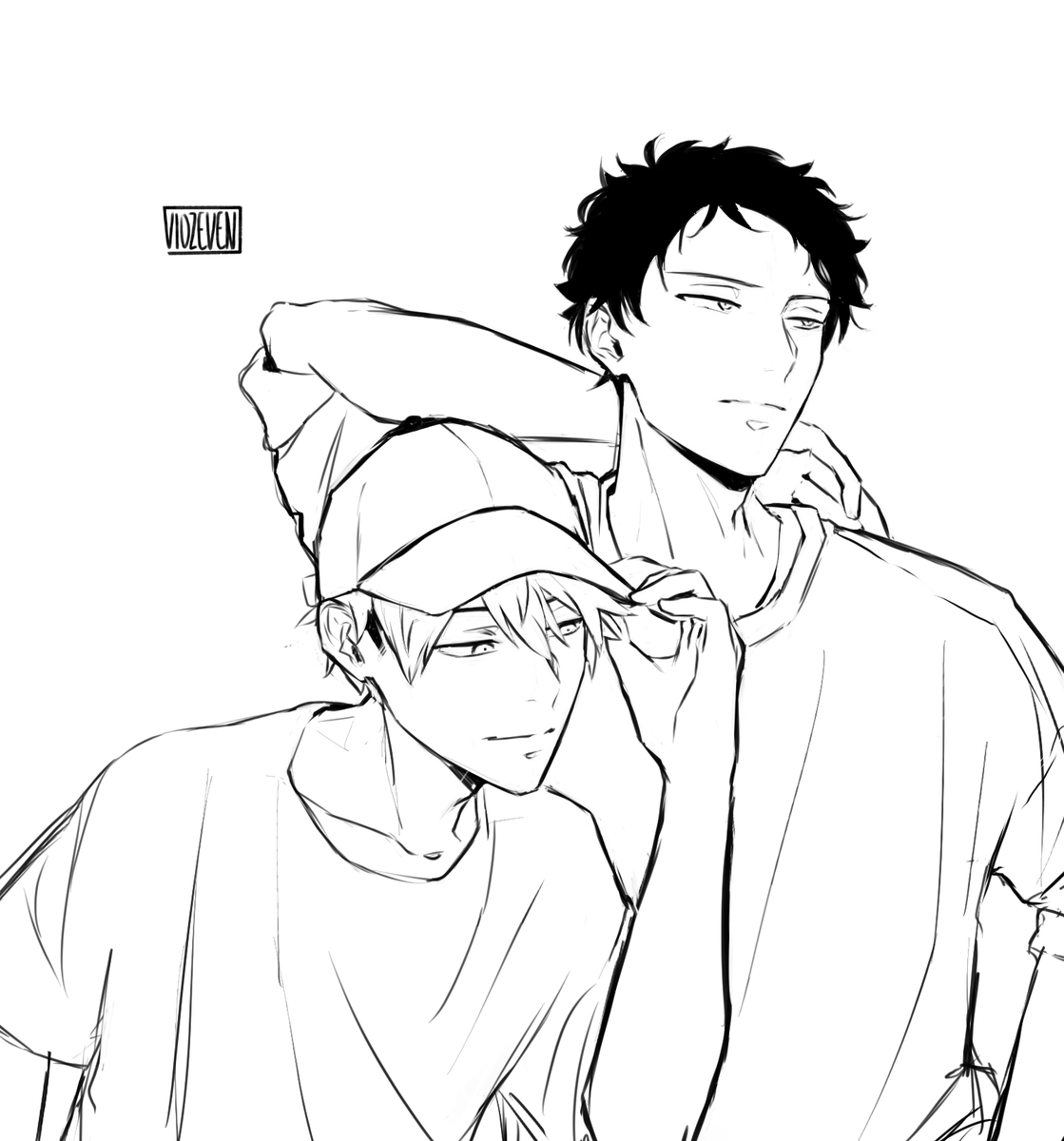 viozeven's tweet photo. Had to scroll for ages cause it's been well over a year since I last drew him oops https://t.co/37tr2hkJfG