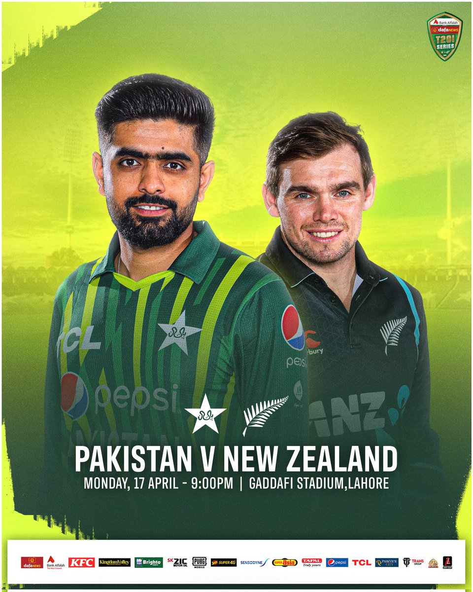 Pakistan Cricket on Twitter "Match Day! 🏏 3rd T20I 🇵🇰🆚🇳🇿 ⏰ 0900 PM
