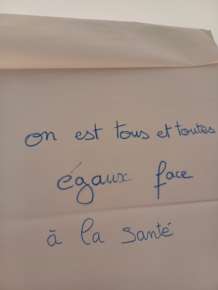 PromoSanteCorse's tweet image. Formation pour les jeunes @snujemengage 
Les jeunes réfléchissent sur le lien entre les différents #déterminants de la santé et les #inégalités sociales.
Objectif : 
Mettre en perspectives les interactions des activités quotidiennes et la santé pour améliorer leur bien être