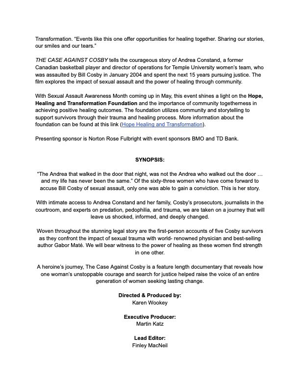 Andrea Constand tweet media