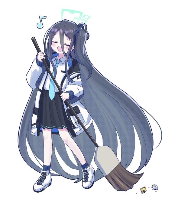 おそうじアリスちゃん、ぜったいかわいい#ブルアカ 