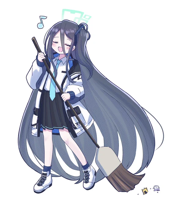 おそうじアリスちゃん、ぜったいかわいい#ブルアカ 