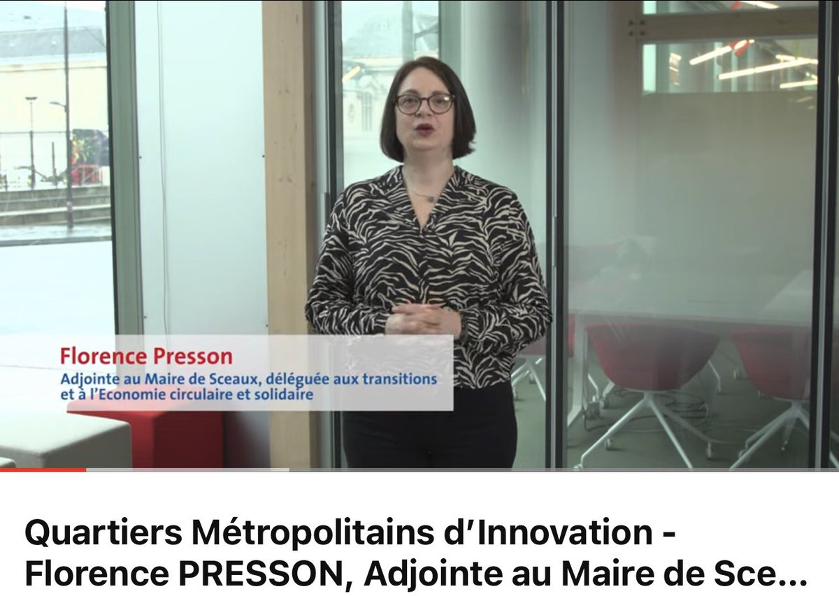 Florence Presson 🐞🌳🐝♻️🌍 (@scx_flo) on Twitter photo La <a href="/Ville_de_Sceaux/">Ville de Sceaux</a> est lauréate des 1ers Trophées Quartiers Métropolitains d’Innovation #QMI2023 de la <a href="/GrandParisMGP/">Métropole du Grand Paris</a>
#Sceaux, à la Croisée des Talents, de l’Innovation et des Transitions 💡💦🌸🐝🌳♻️🤖🎓
Présentation ⤵️
youtu.be/XIadtFx5xls La <a href="/Ville_de_Sceaux/">Ville de Sceaux</a> est lauréate des 1ers Trophées Quartiers Métropolitains d’Innovation #QMI2023 de la <a href="/GrandParisMGP/">Métropole du Grand Paris</a>
#Sceaux, à la Croisée des Talents, de l’Innovation et des Transitions 💡💦🌸🐝🌳♻️🤖🎓
Présentation ⤵️
youtu.be/XIadtFx5xls