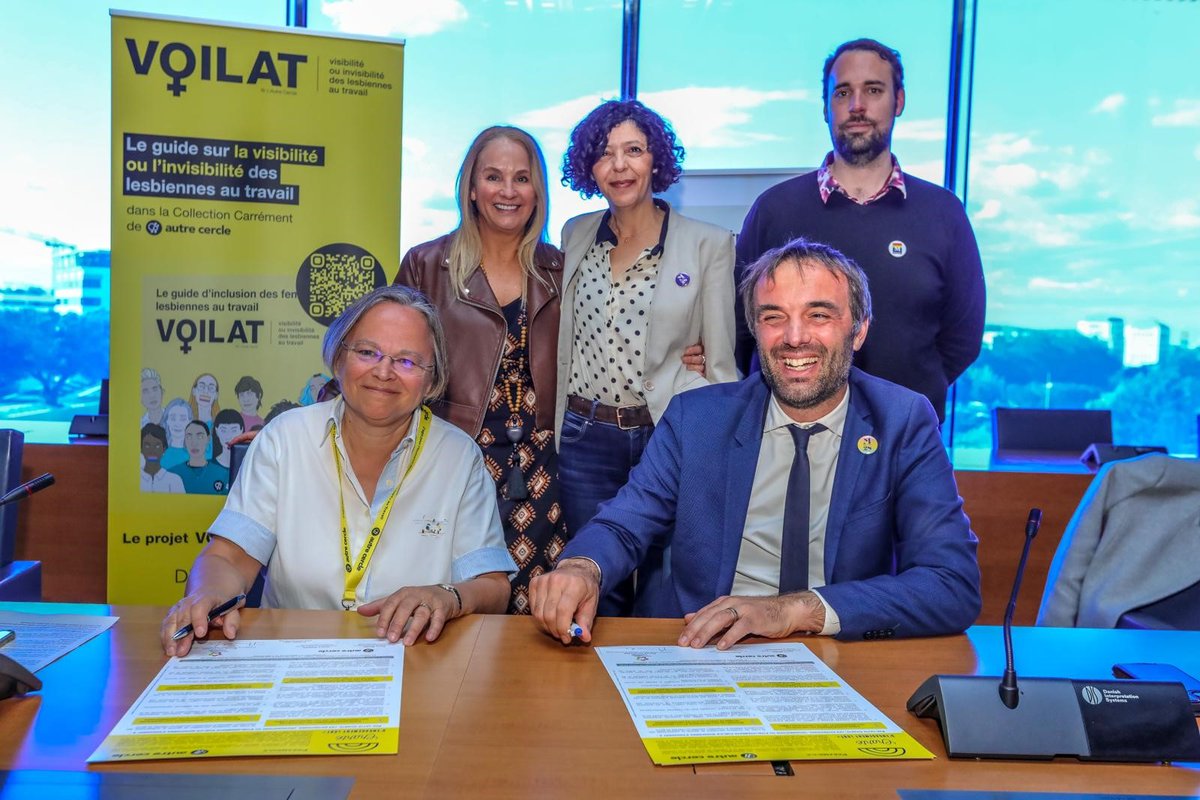 Retour sur la signature de la charte qui promeut l’inclusion des personnes LGBT+ dans le monde du travail, et, particulièrement, au sein des deux collectivités que sont la Ville de Montpellier et <a href="/Montpellier3m/">Montpellier Métropole</a>  🏳️‍🌈 📝
Toutes les infos 👉 bit.ly/chartelgbt