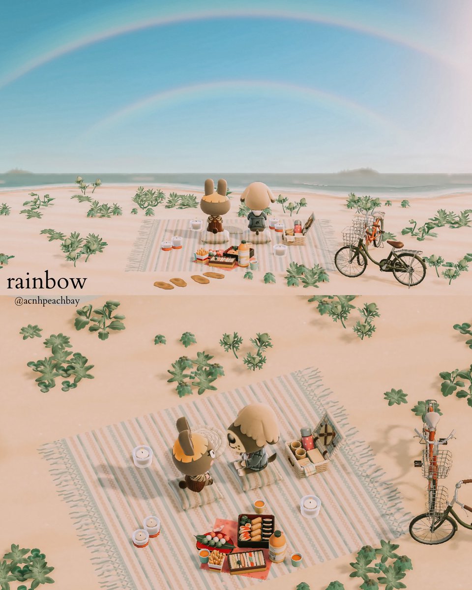 Rainbow 🌈

Bonbon and Shep’s beach date was perfectly timed to see the double rainbow 🫶🏻

#acnh #AnimalCrossingNewHorizons #animalcrossing #あつまれどうぶつの森 #どうぶつの森