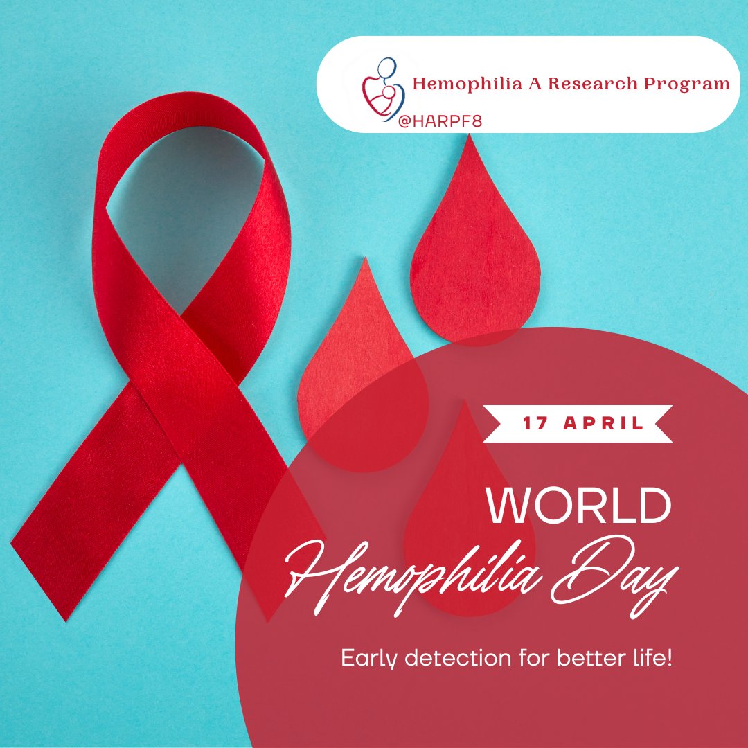 Today we acknowledge and celebrate World Hemophilia Day!🩸 #worldhemophiliaday #WHD2023 #Bleedingdisorder #Hemophilia