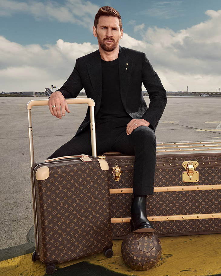 Photographer #GlenLuchford captured #LouisVuitton’s Travel 2023 campaign starring #LionelMessi: malemodelscene.net/menswear/lione…