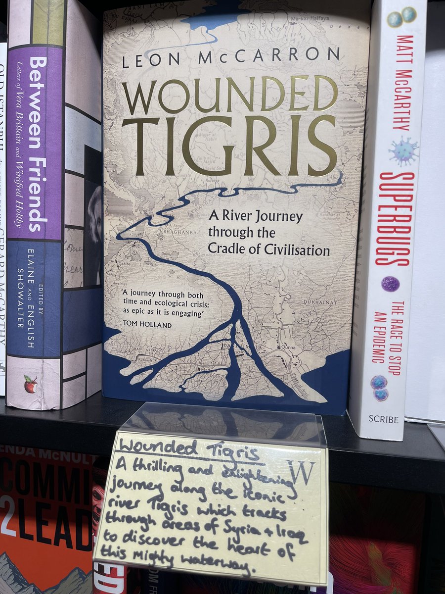 One on my list 📚 by our own @leonmccarron #woundedtigris