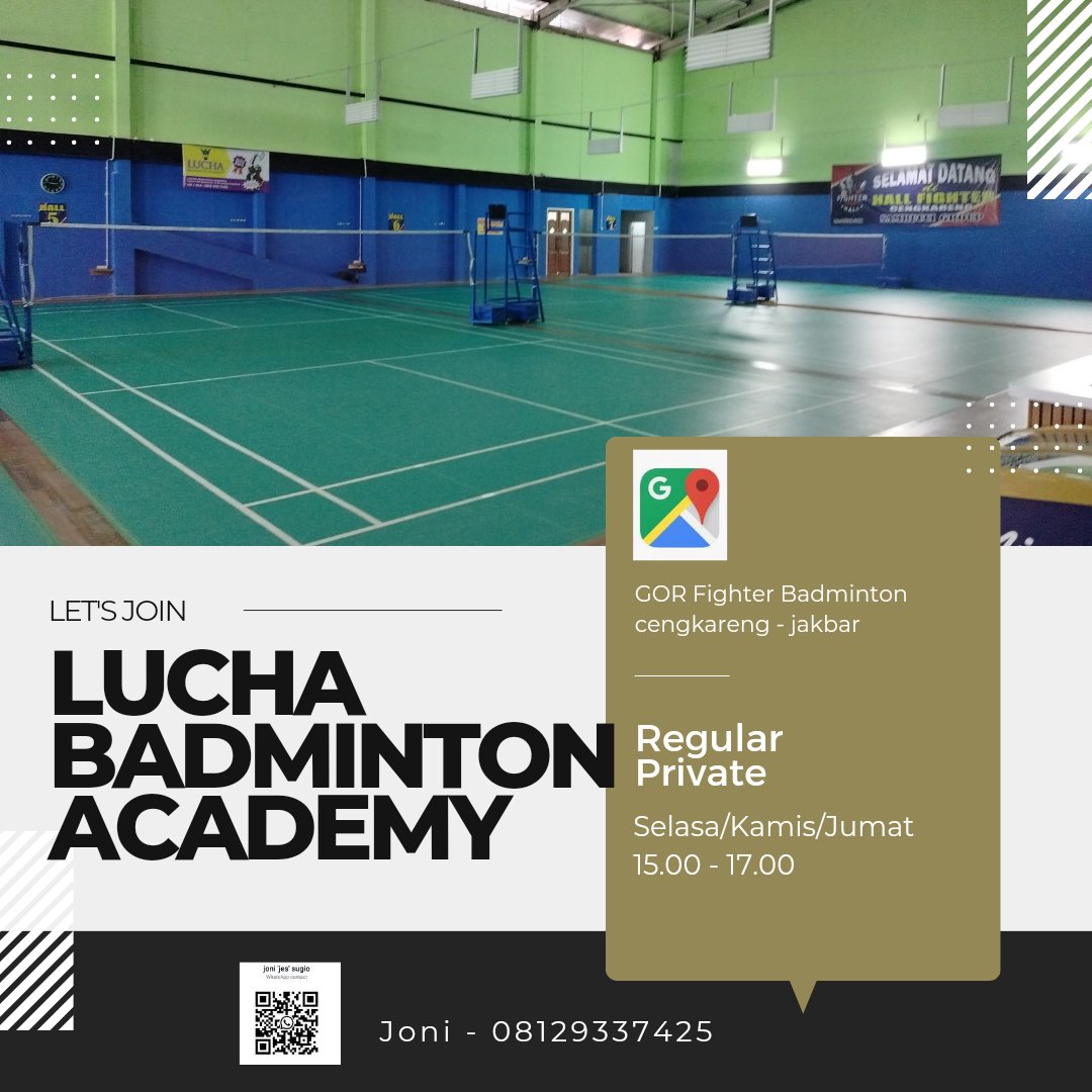 jonisugio's tweet photo. #badmintonlover #badminton #badmintonplayer #badminton🏸 #badmintonteam #badmintontime #badmintonindonesia #badmintonlovers #badmintonlife #badmintonvideo #badmintonina #badmintonkidstraining #badmintonkids #bulutangkisri #bulutangkis #bulutangkisindonesia #badmintonfun https://t.co/UbLDXtxsPy