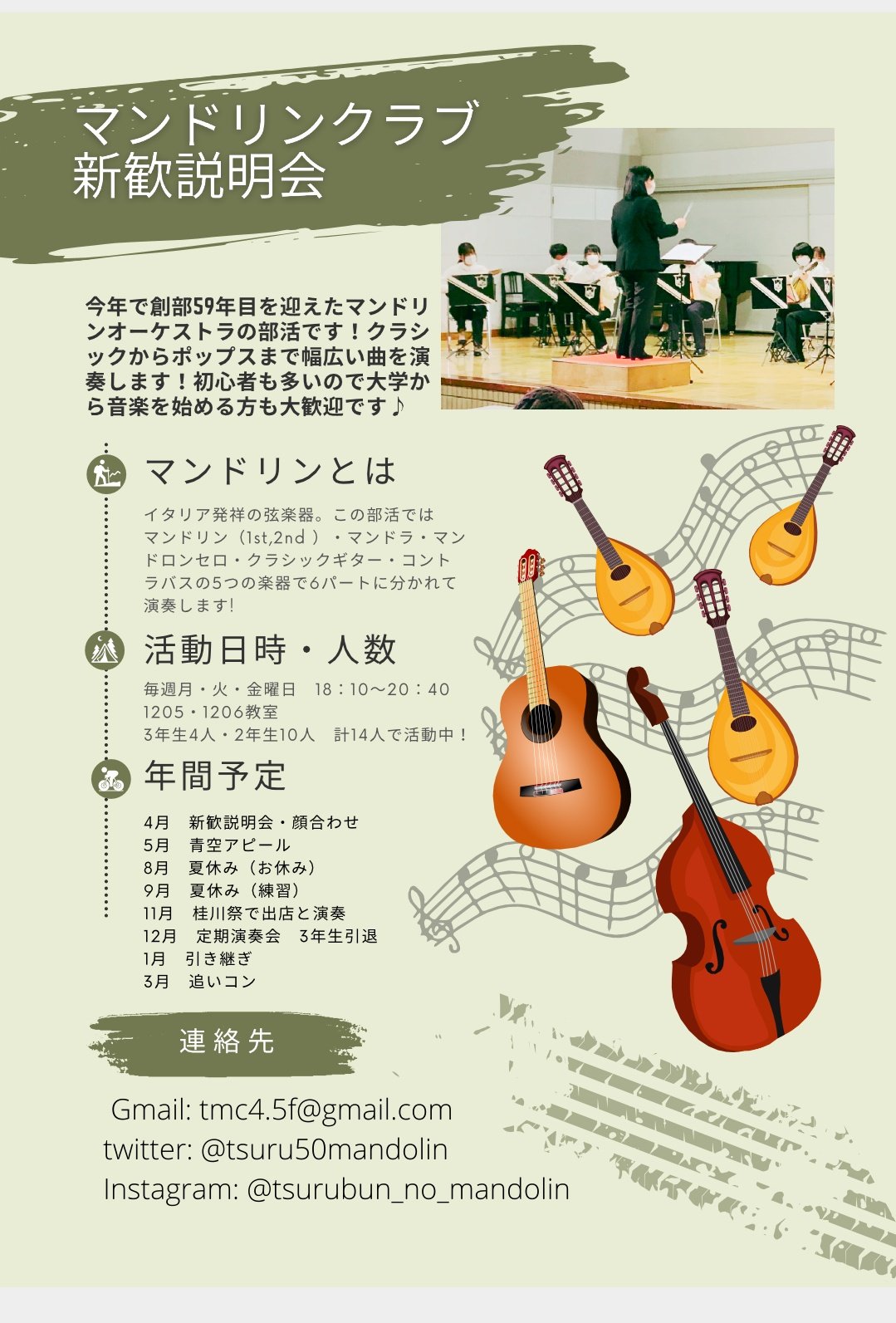 マンドリン【1月4日まで掲載予定】