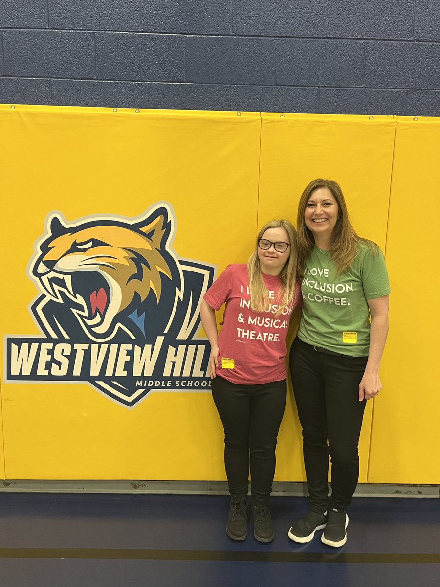 Thank you ⁦⁦<a href="/Maercker60/">Maercker School District 60</a>⁩ for inviting us to speak to ALL of your students! We finished up ⁦<a href="/westview_hills/">Westview Hills</a>⁩ last week and shared our message of #acceptance and #inclusion with 6th,7th &amp; 8th graders - an important age for these kids to hear how their choices matter!