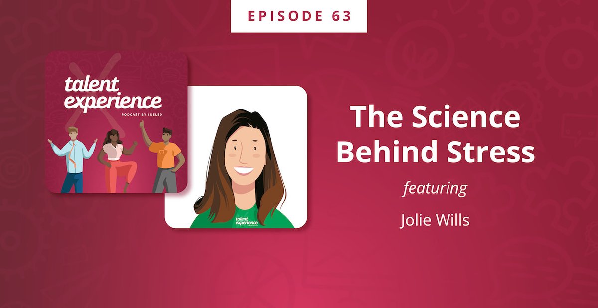 Check out our latest episode with Jolie Wills for insights on succeeding amidst change &amp; uncertainty, the impact of too much or too little #Stress, &amp; how #Wellbeing can support a connected #CompanyCulture: hubs.la/Q01KClXP0 #Productivity #EmployeeExperience