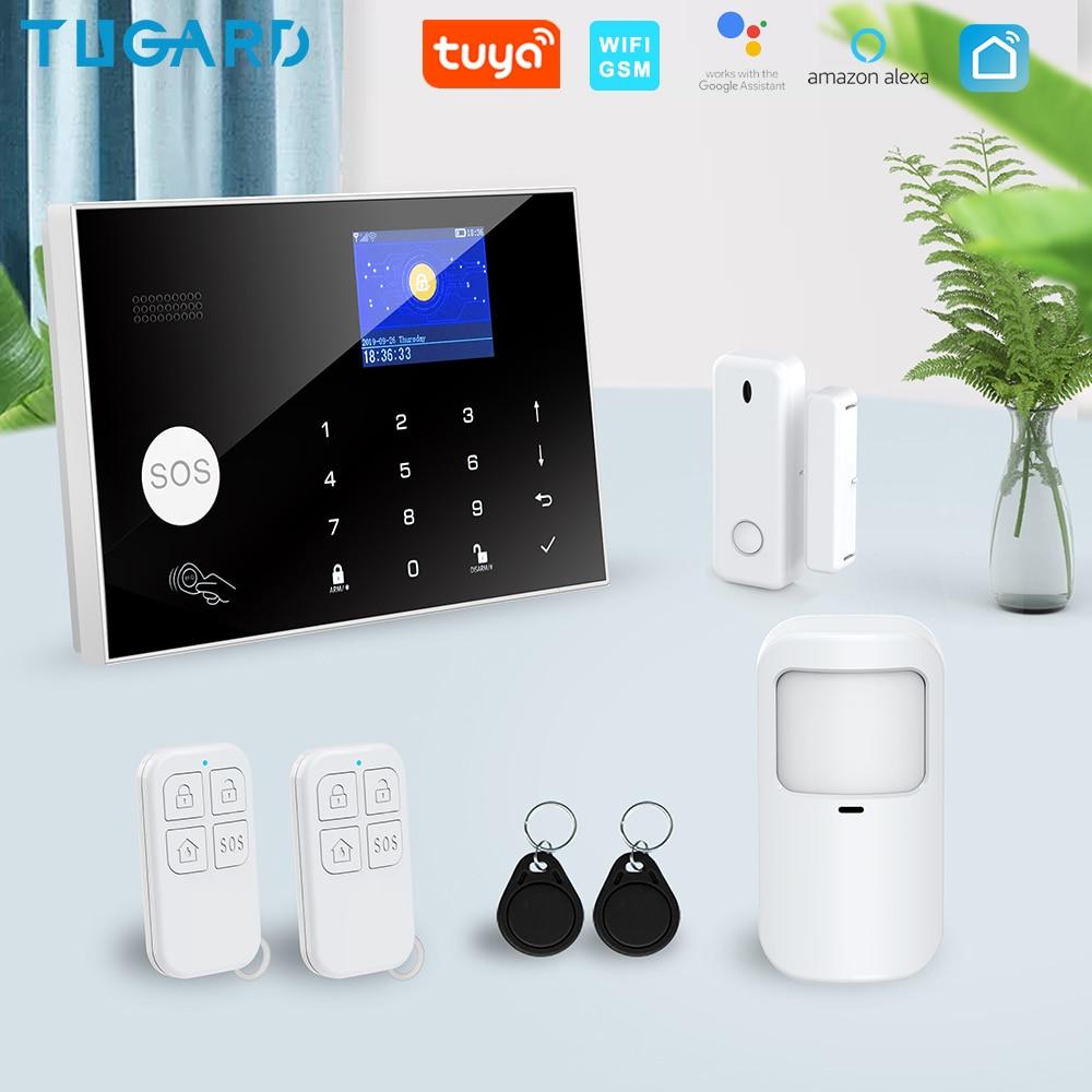 Tugard Tuya Wireless Wifi GSM Home Burglar Security Alarm System Smart Life Alexa Google Apps Control With Sensor Detector Kit.

bit.ly/3DRzxfH