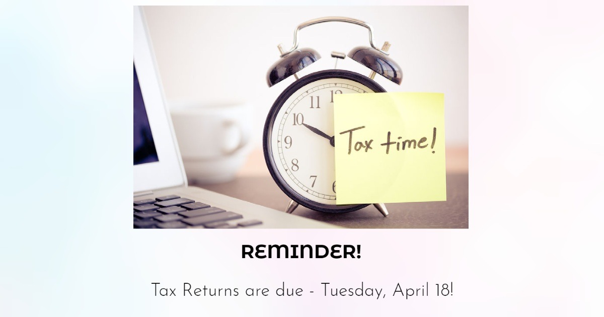 ShanseyDesign's tweet photo. Tomorrow is Tax Day! https://t.co/qh4SxJVNy2