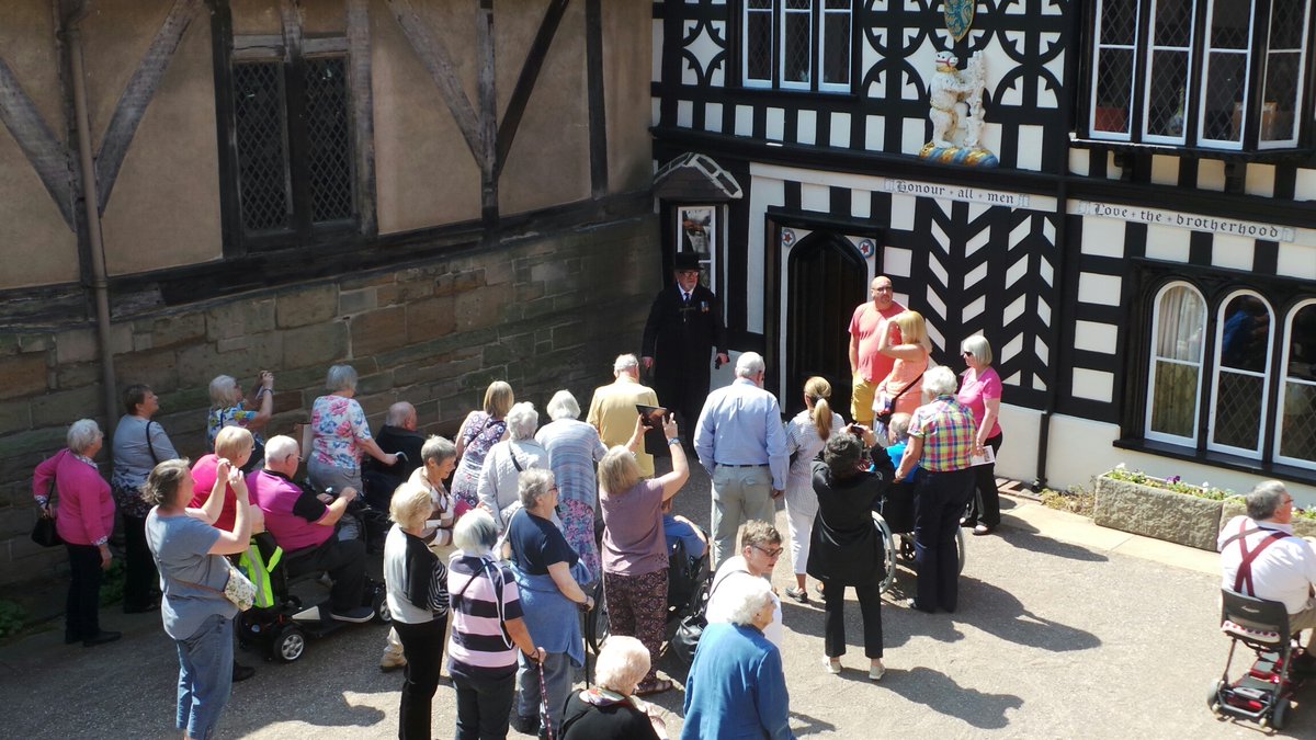 A guided tour is the best way to learn about the history of The Lord Leycester. You can hear interesting stories from the Brethren and ask any questions you may have!

We're taking bookings now for guided tours from summer 23 onwards. Visit our website for more information or to