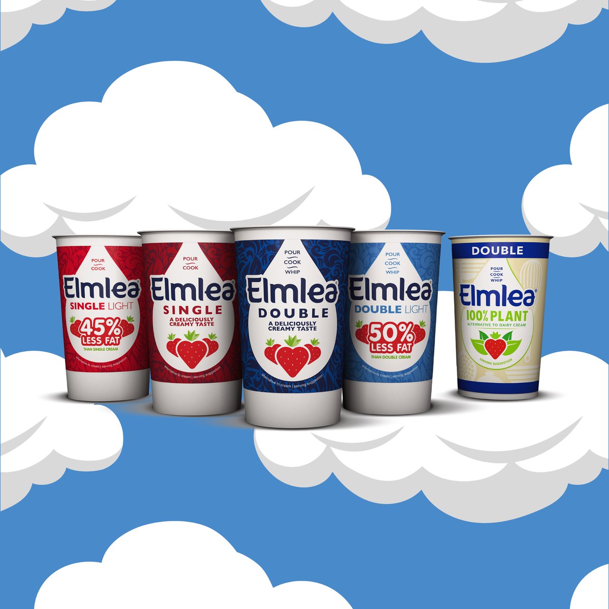 Mondays with the #Elmlea family 🙌

Whatever it is you're looking to whip up in the kitchen, adding some Elmlea cream will help make it extraordinary ✨

Which one will you be trying first?

#Elmleafamily