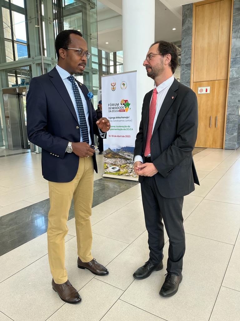 nhermog's tweet image. @ARSO_1977 together with @ProfAlexDodoo ARSO’s president, on the side line of the @AfCFTA Business forum, we had a good meeting with @ISOSecGen ISO SG, among others participation of ARSO members in the ISO’s standards development was discussed