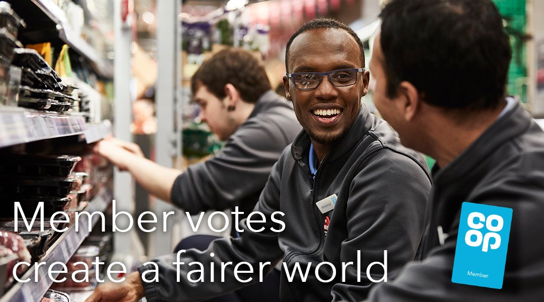 Find out how <a href="/Coopuk/">Co-op</a> Members' votes at last years' AGM have had a meaningful impact 👉 coop.uk/40orp0Z. If you're eligible, you've got until 15 May to vote in this year's AGM &amp; Elections. #itswhatwedo