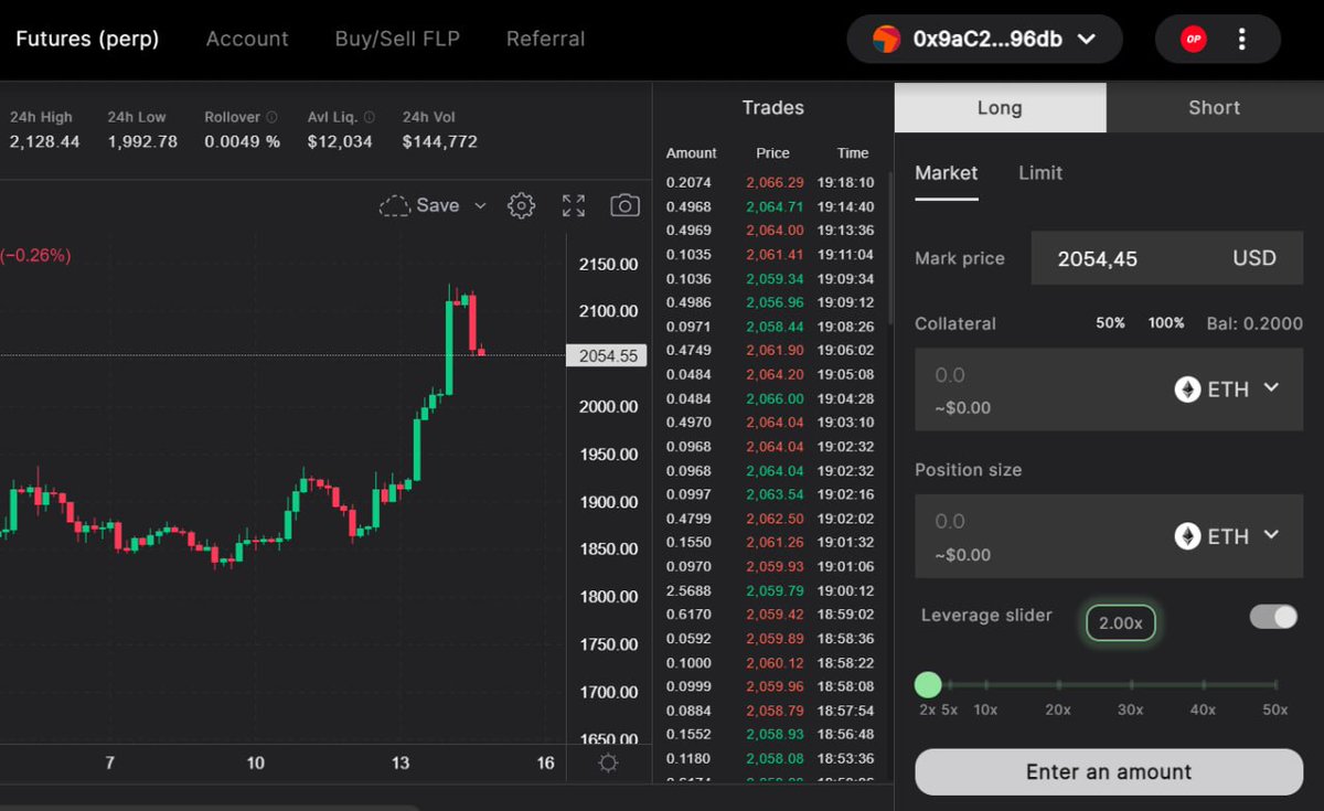 Atoms Research on Twitter "2\ Now go to the website and connect your wallet https//test.fxdx