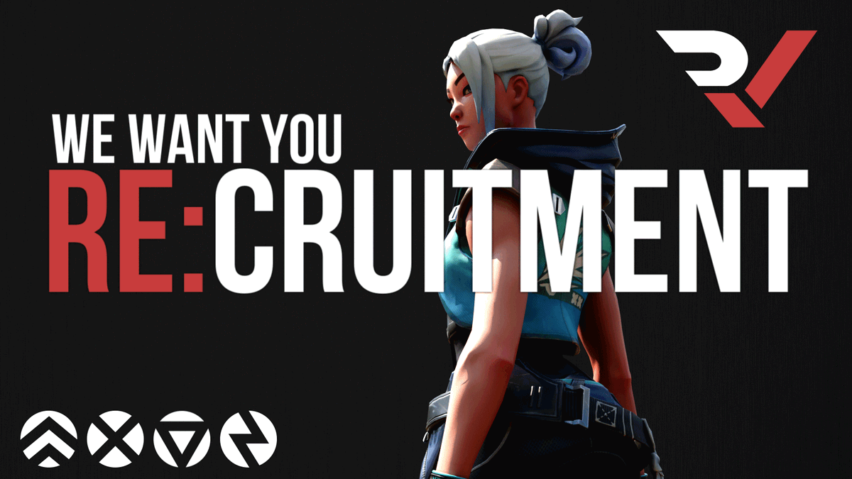 《RECRUITMENT》
Re:Vastでは #VALORANT 部門再編に際して、
選手・コーチを募集しています。

募集要項☑
▪満16歳以上
▪最高ランク イモータル3以上 (EPISODE 5以降)
▪週4~5日の活動が可能な方

↓詳細情報/応募フォームはこちらから↓ #RV_WIN
docs.google.com/forms/d/138Fg-…