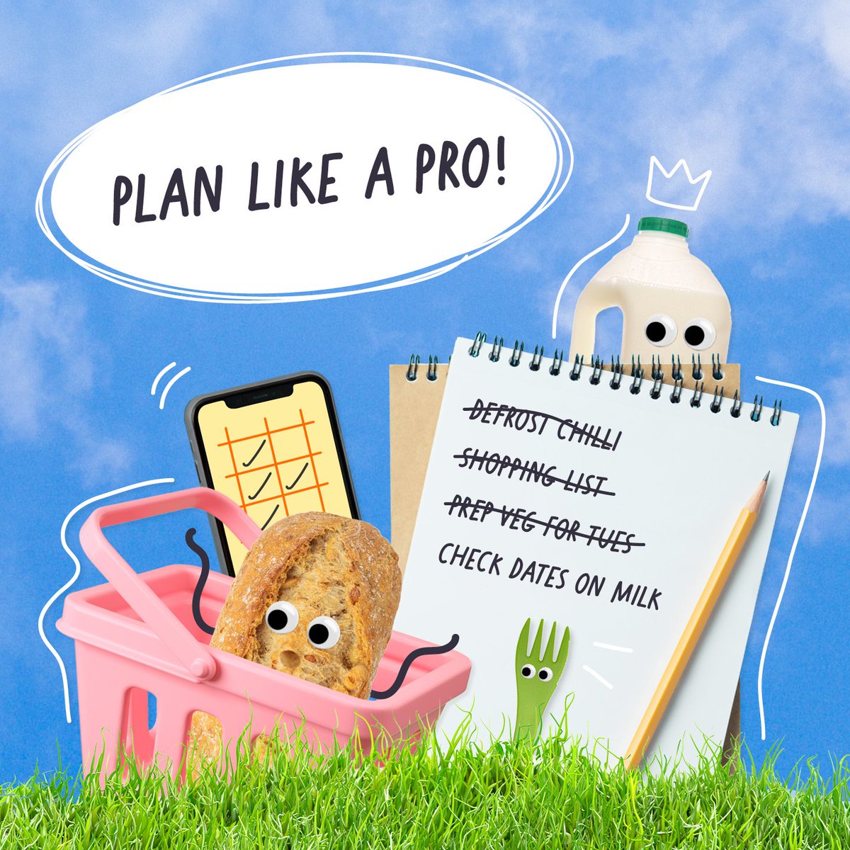 FoodSavvySfk's tweet photo. Get #BackToSavvy this half term by planning your meals like a pro! 
Planning meals is one of the easiest ways to get on top of your budget. So, get in control of your kitchen by checking out our top tips 👇
https://t.co/fJy3Eea8lo https://t.co/F7I88CoHoY