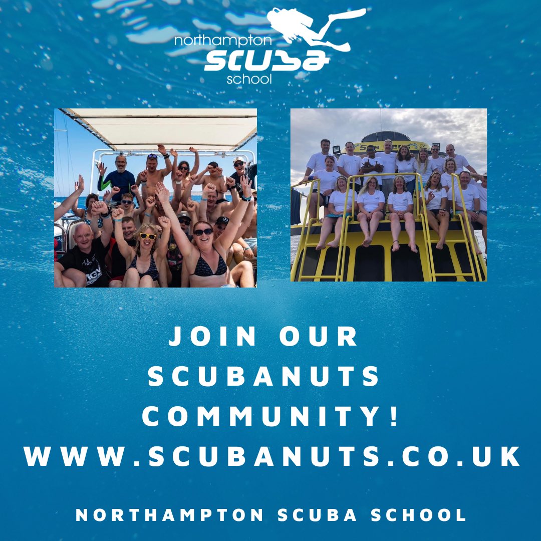 Scubanuts3's tweet photo. We are Northampton Scuba School, the only PADI dive centre in Northamptonshire!  We can take you from Beginner to Pro through expert tuition on our courses, &amp; offer more pool time to practice than other dive centres!  Join our Scubanuts Community to be part of our underwater fun! https://t.co/zUPL2FnN6C
