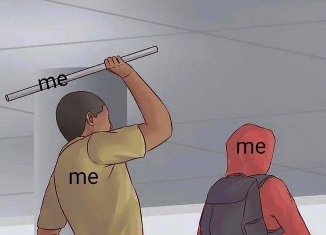 cuando tenia la respuesta correcta en el examen y la cambio por otra: