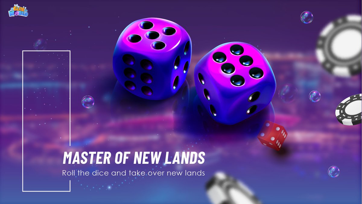 EliteWorldMeta's tweet photo. Roll the dice and challenge your luck 👊🍀🎲
Discover #eliteworld with thousands of interesting features and attractive gameplay that promises to be an unforgettable and addictive experience! 🔥
#Metaverse #gamefi #crypto #bnb #NFT https://t.co/GcGVrkIqVK