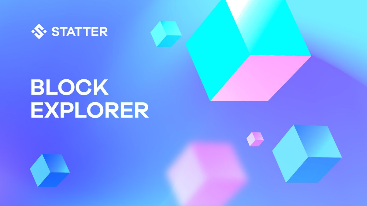 Statter Network on Twitter "🎉Congrats! Statter has now launched block