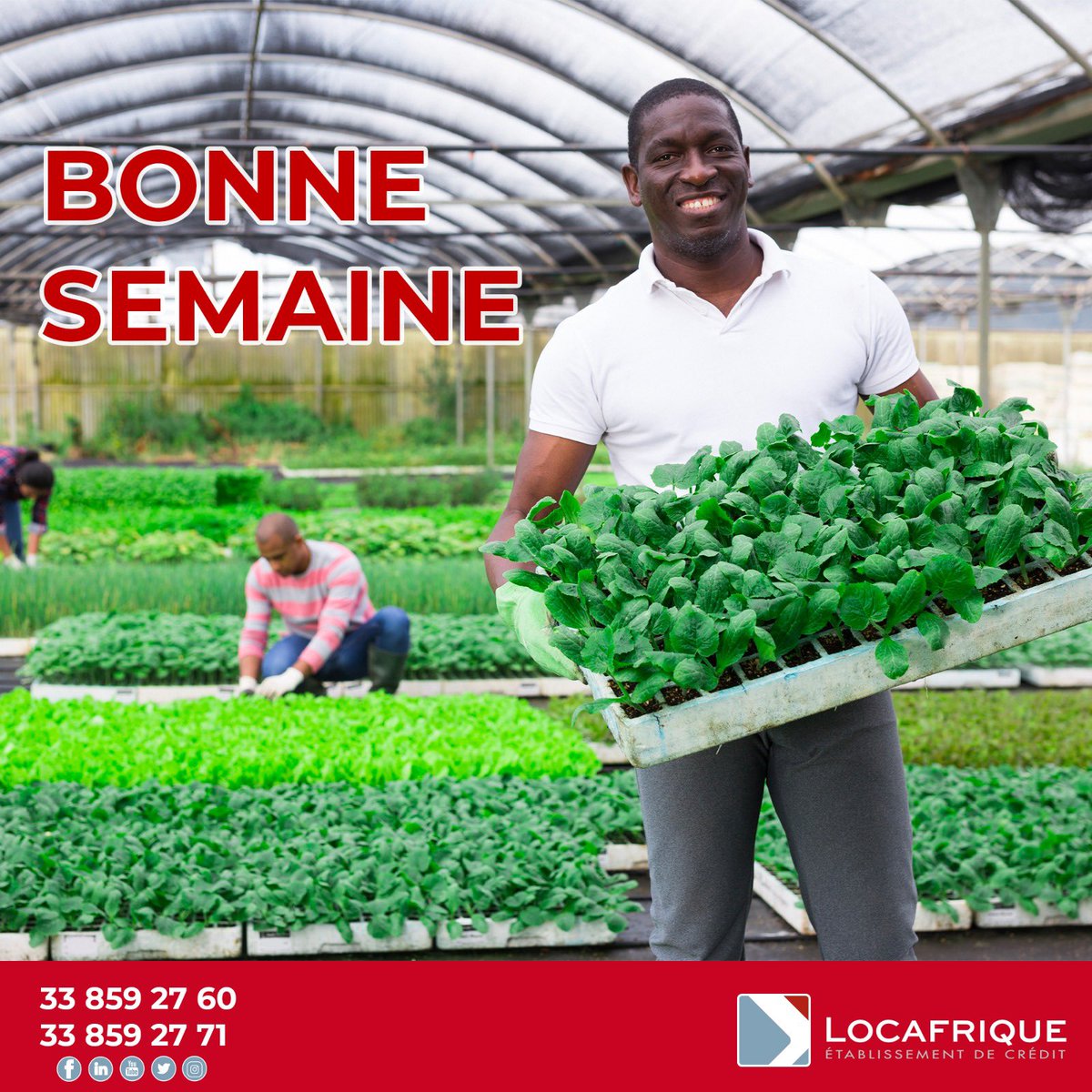 En route pour une nouvelle semaine dans la joie et la bonne humeur. 
#Locafrique #Financement #senegal #PME