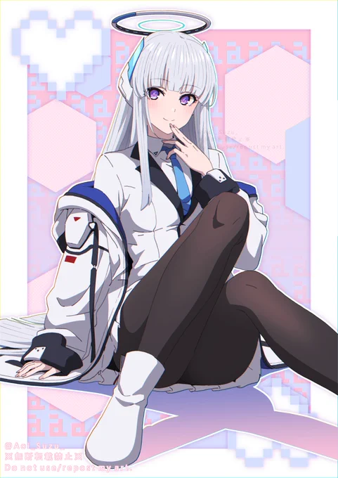 の、ノア、、、しゅ、しゅき、、、!!!!!#ブルアカ 