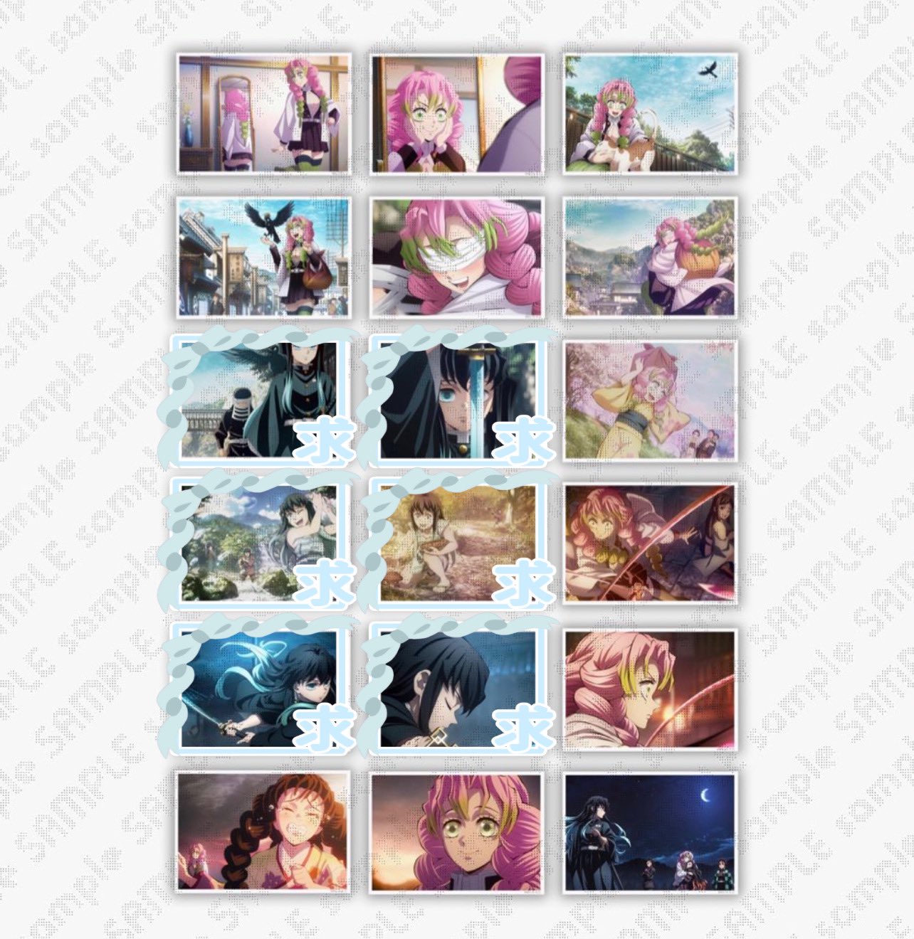 甘露寺蜜璃 ブロマイド 鬼滅の刃 刀鍛冶の里編 場面写ブロマイド