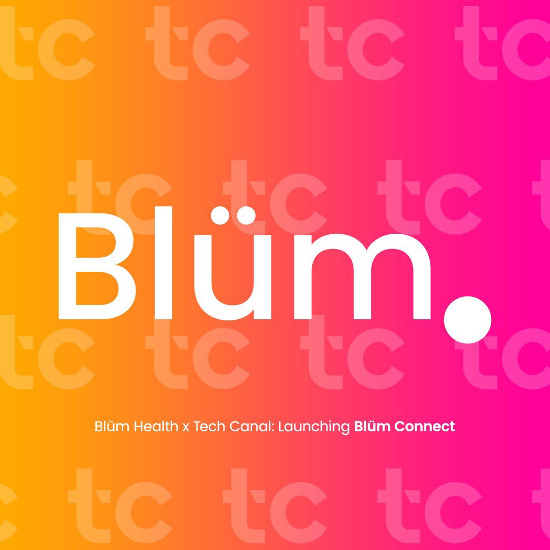Join us for the launch of Blüm Connect by Blüm Health Ltd, accelerated by Tech Canal 🚀

📆 Thursday 27th April.
⌚️ 6.30pm - 9.30pm.
📍 St Ethelburga's Centre, London.

Secure your place at the launch event by contacting <a href="/HallAlsop/">Sam Alsop-Hall</a> 📲