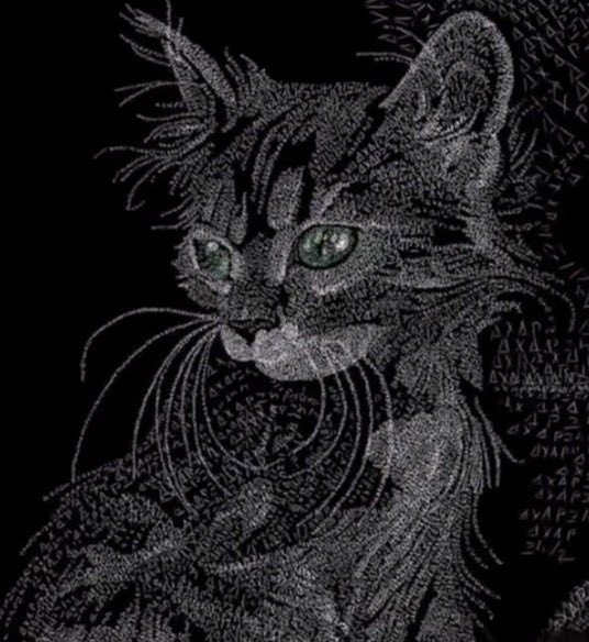 exabeyond's tweet image. Q：Lin&apos;s Hexadecimal Cat

Lin adopted a newborn stray #cat and uploaded her data to create an #AI cat. Eventually, they will grow into two different cats. How to prove that this AI cat belongs to Lin in #worldmodel？

#LinsHexadecimalCat