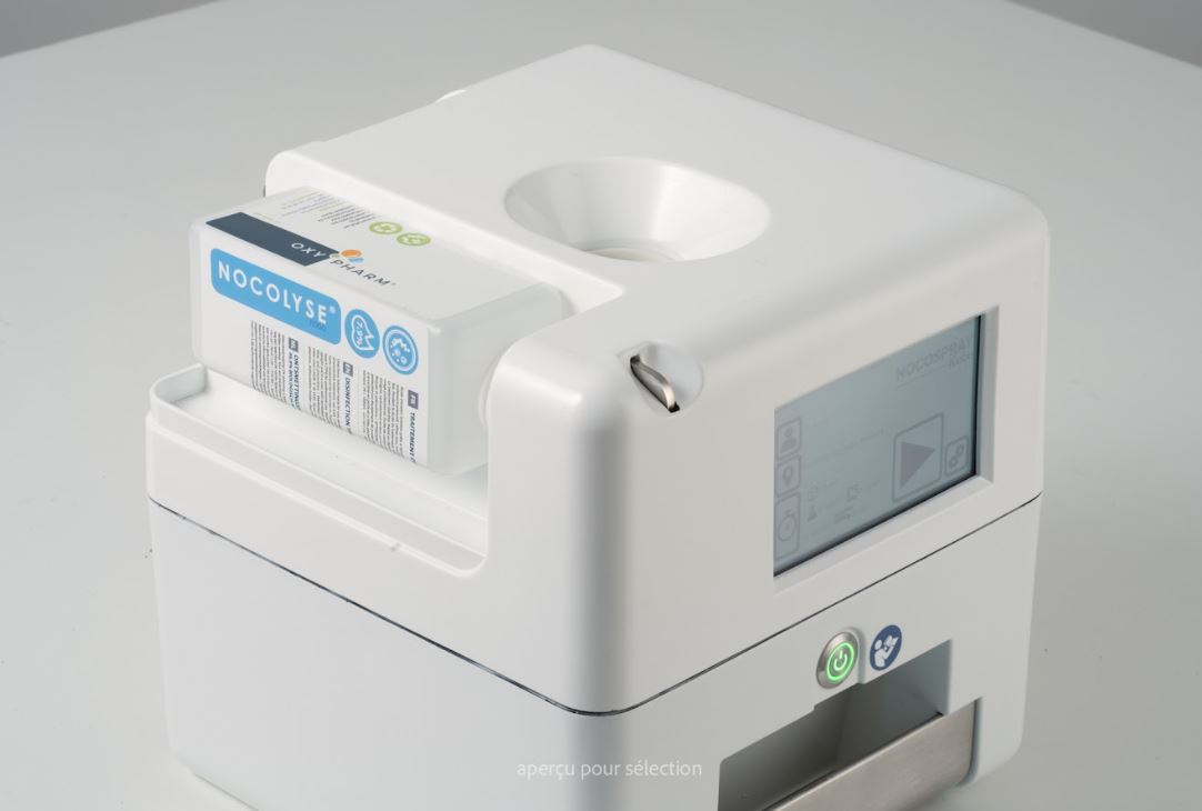 📣<a href="/OxyPharm/">Oxy'Pharm</a> présente Nocotech dispositif de désinfection des surfaces et Sanivap dispositif médical de bio-nettoyage à la vapeur. 🙏