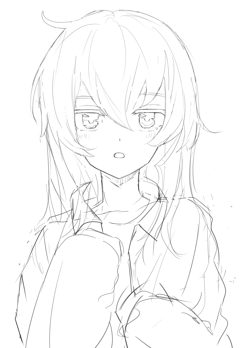 少しお絵描き中！
のんびり描いていく