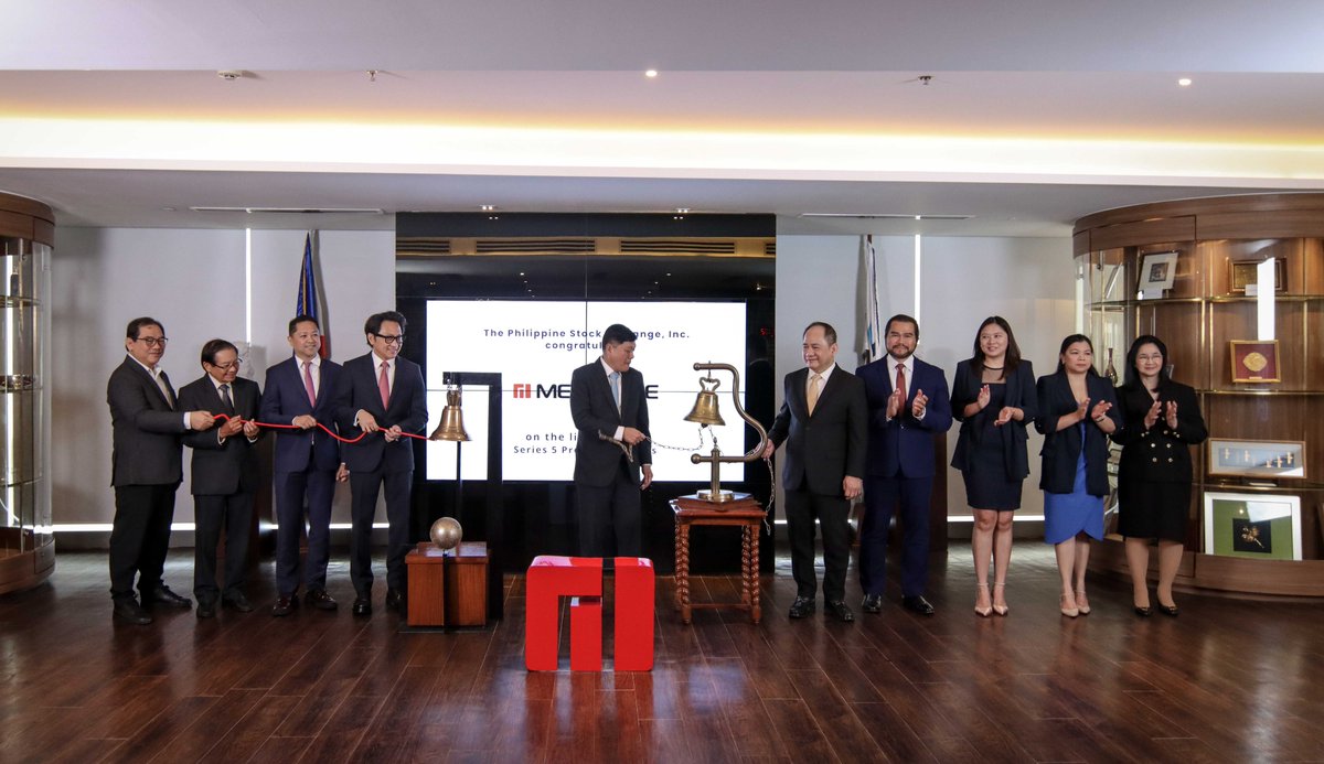 PhStockExchange's tweet photo. Congratulations to Megawide Construction Corporation on the listing of its Series 5 Preferred Shares! @MegawideBuilds

READ: https://t.co/CHDzxdktXl https://t.co/mAoHSyeMiZ