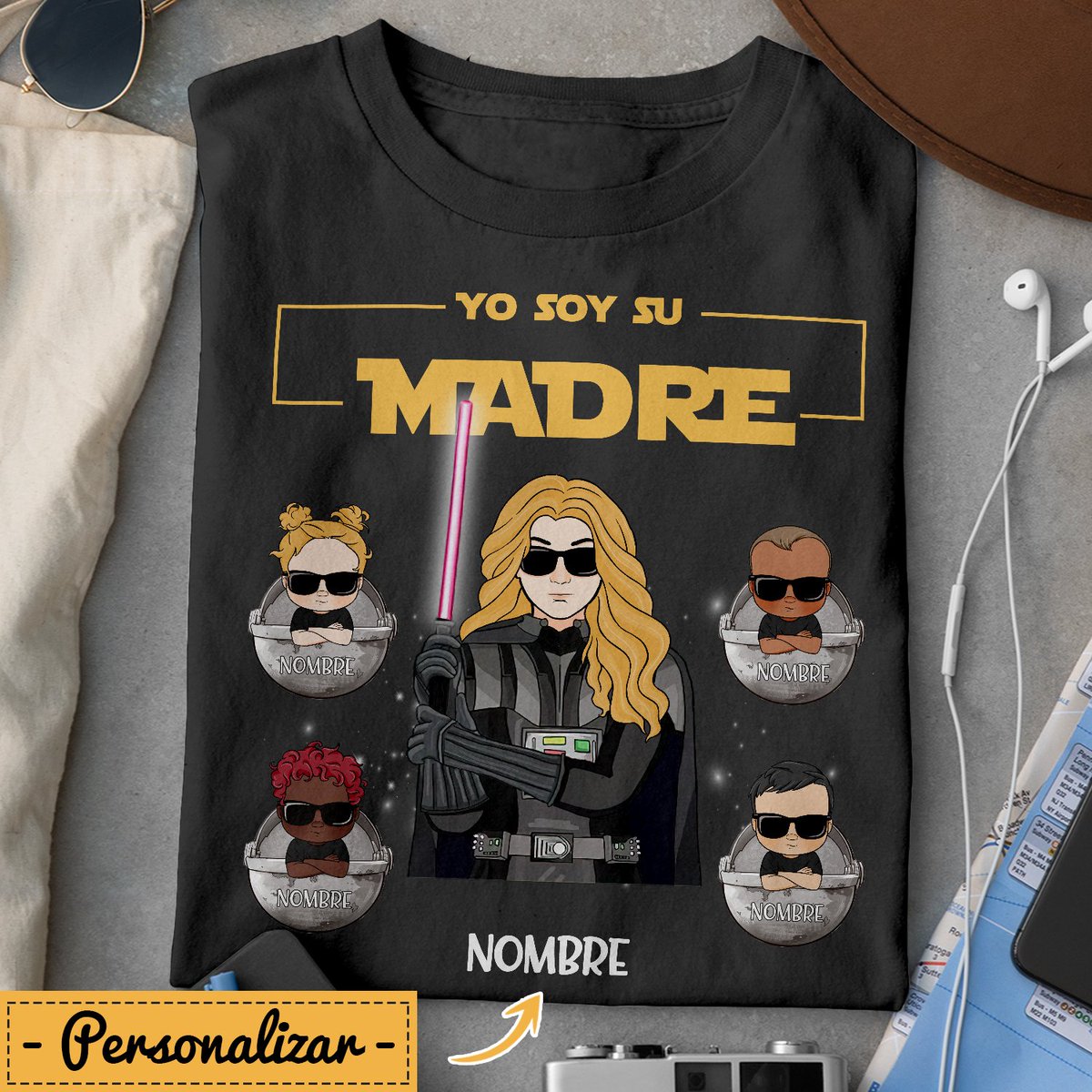 El mejor regalo para el día de la madre ❤. Camiseta personalizada. El diseño se puede cambiar.
👉Ordena aquí: amor1970s.com/I19OEEW1W?utm_…