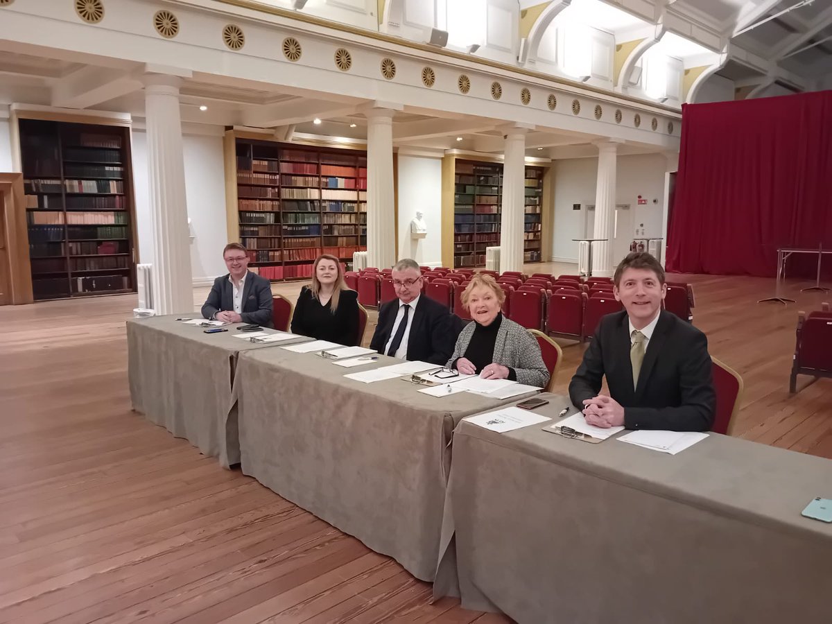 TheRDS's tweet photo. Today we are delighted to host interviews for the 2023 RDS Music Bursary programme. Thank you to our wonderful judging panel Finghin Collins (Chair), Rosemary Collier, Ursula Gormley, Anthony Long and Richard Yarr.

The five shortlisted musicians are @Margotclarinet , Aidan Chan, Deirdre Higgins, Fiachra de hOra and Ross McDonnell.

The winners of the RDS Music Bursary Award, the RDS Jago Award and the RDS Collins Memorial Performance Award will be announced on our social media channels tonight.

#RDSArts #RDSMusic