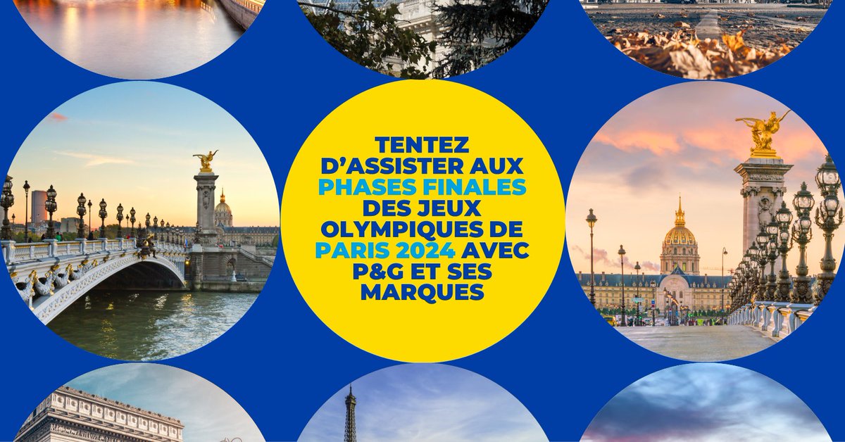 Et si vous assistiez aux phases finales des Jeux Olympiques de <a href="/Paris2024/">Paris 2024</a> ? Tentez de gagner 2 places pour cet événement unique grâce à l'achat d'un produit P&amp;G sur Amazon jusqu'au 30 avril 2023. Pour plus d’informations, RDV ici > enviedeplus.com/tentezvotrecha… #EnrouteversParis2024