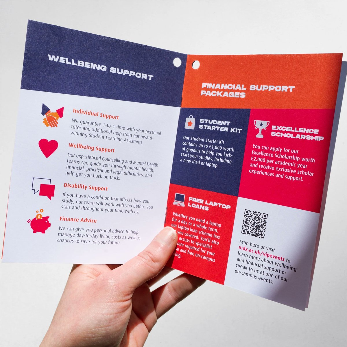 hudsonfuggle's tweet image. What a lineup! We recently helped @MiddlesexUni mark a key stage of its #studentrecruitment campaign – an offer holders event – with a festival-inspired #mailer, featuring a VIP ticket, food and drink vouchers, and the all-important What's On guide. See you down the front?