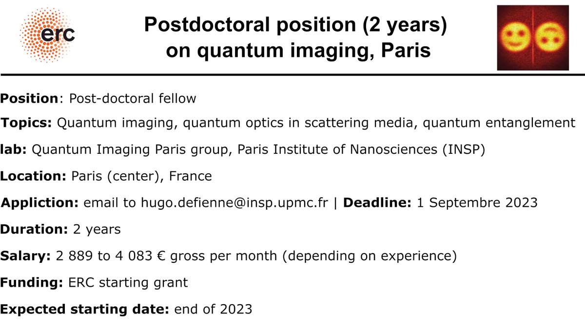 Quantum Imaging Paris tweet media