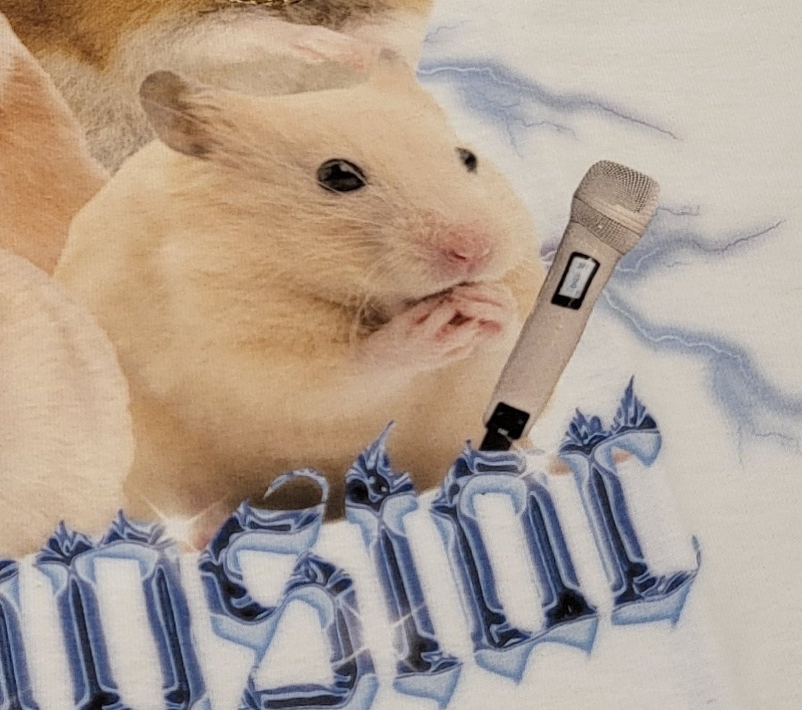 햄티의 포인트는 마이크 👀