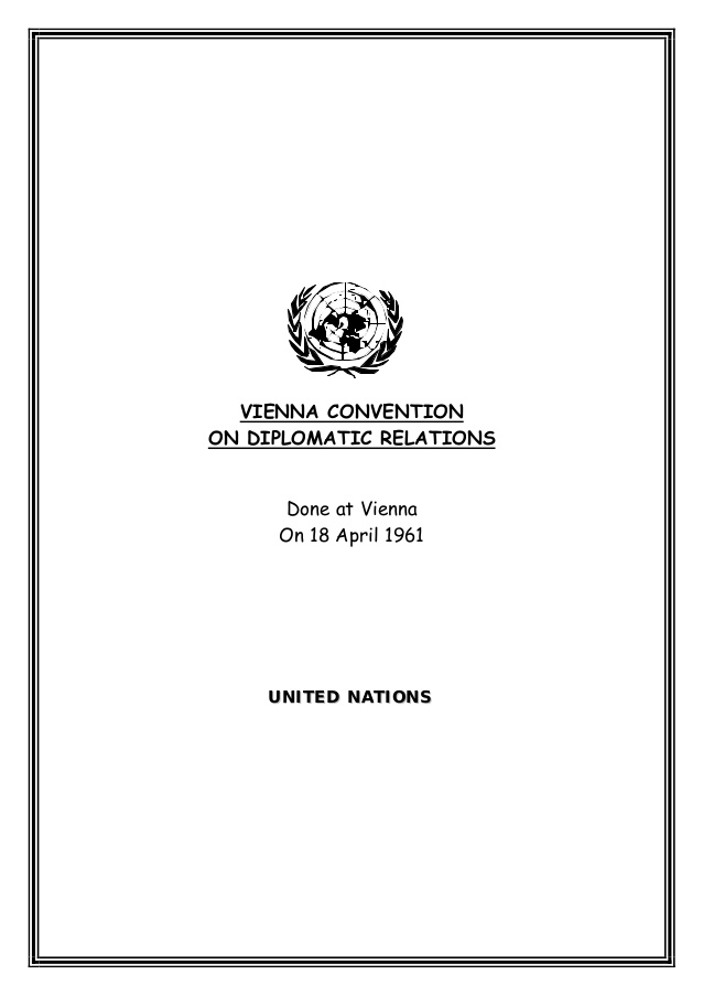 18 IV 1961 - w Wiedniu została sporządzona Konwencja wiedeńska o stosunkach dyplomatycznych.

isap.sejm.gov.pl/isap.nsf/DocDe…