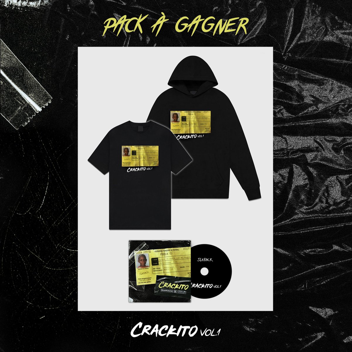 slkekra's tweet photo. “CRACKITO, VOL. 1”

Nouveau projet le 05.05.23

Pour la caillé toujours 🫡 https://t.co/HrATxMEIXh