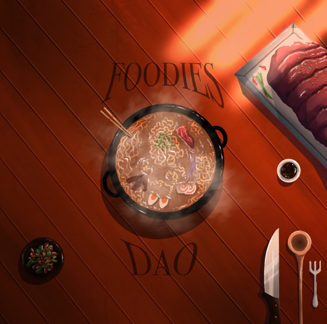 JSYK, we'll be launching FOODIES DAO PASSES! 😋

When: ?
Where: ?
Price: Free
Supply: 500

Let's build the most inclusive DAO together. FOOD IS LIFE 🧬

Like and retweet this! You might get a WL 🤝